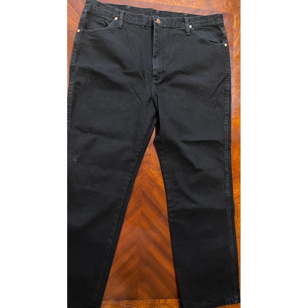 Wrangler 936WBK Mens 40x30 Black Cowboy Cut Western Jeans Rodeo USA Denim